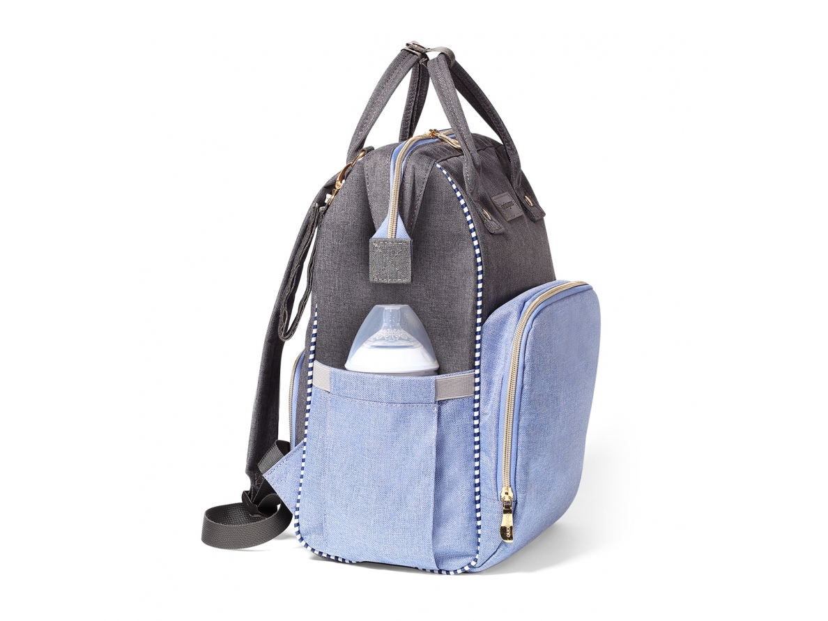 Diaper / Mummy backpack OSLO STYLE blue 1 Diaper / Mummy backpack OSLO STYLE blue 1