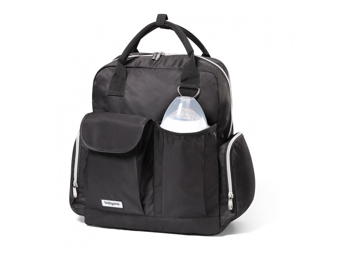 BabyOno backpack for mother / POM POM pram/stroller 1448 1