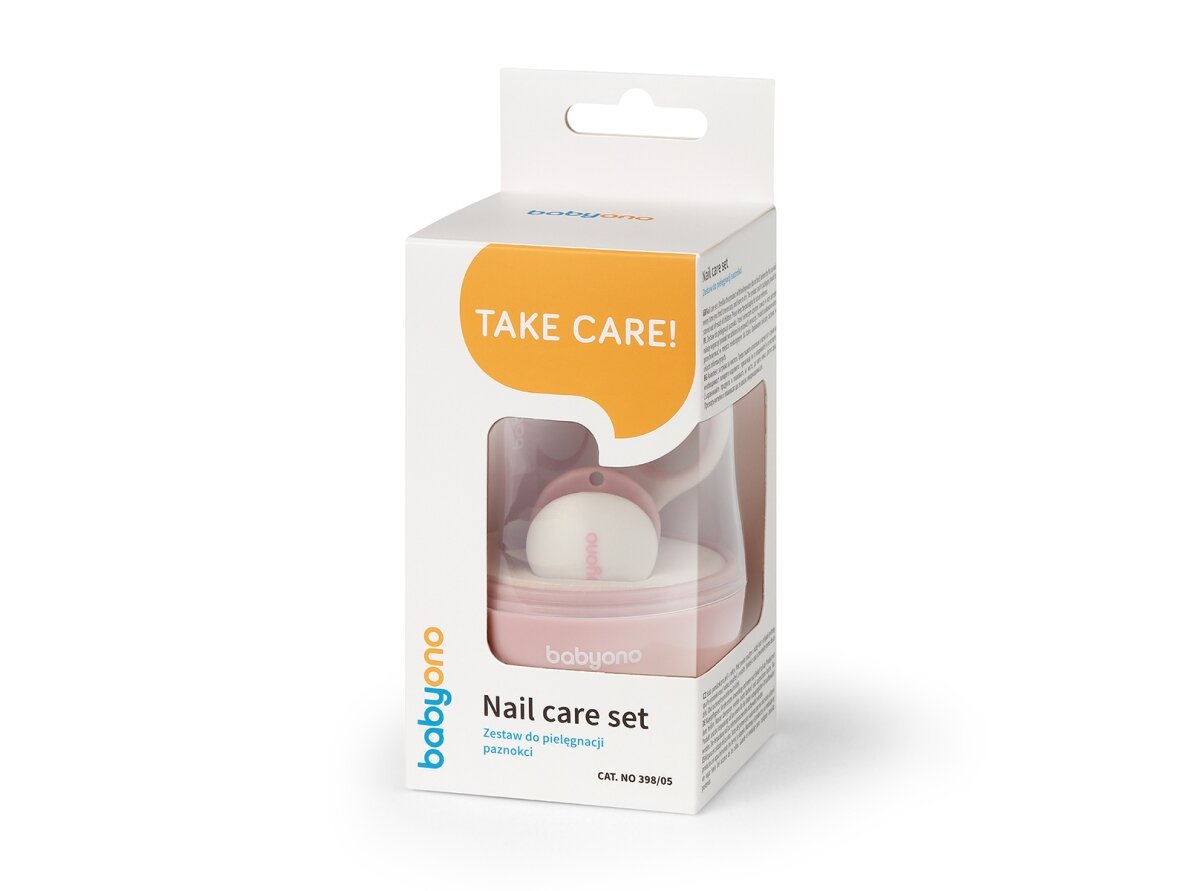 Babyono nail care set pink 398/05) 3 Babyono nail care set pink 398/05) 3