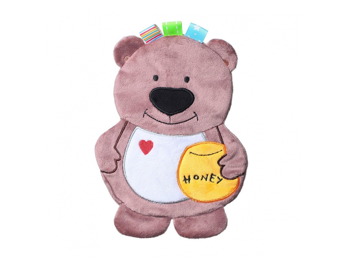 FLAT BEAR TODD cuddly toy for babies FLAT BEAR TODD cuddly toy for babies
