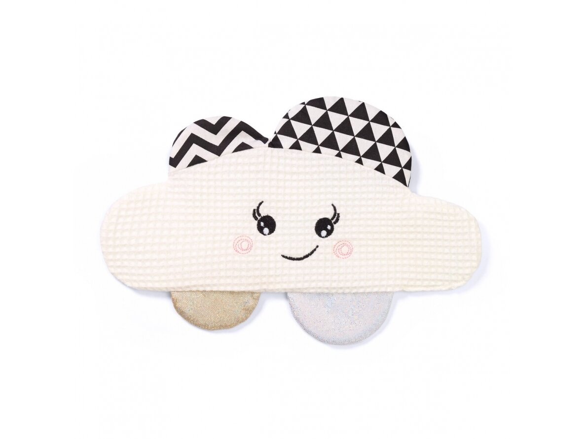 Babyono flat cuddly toy blinky cloud blink & smile 1534 Babyono flat cuddly toy blinky cloud blink & smile 1534