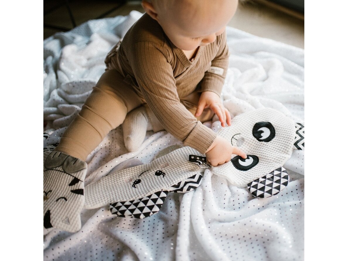 Babyono flat cuddly toy blinky cloud blink & smile 1534 5 Babyono flat cuddly toy blinky cloud blink & smile 1534 5