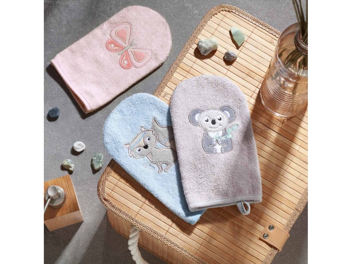 Bamboo bath washer for children and infants pink 347/07 4