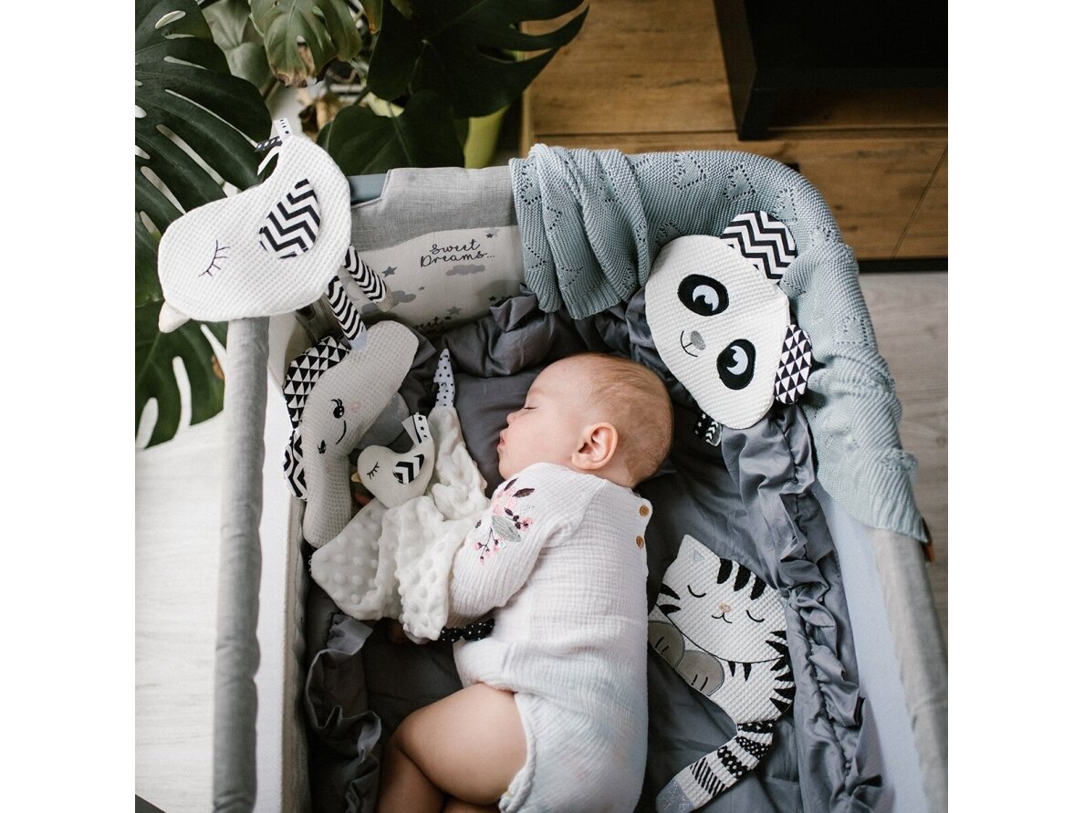 Babyono bamboo knitted blanket blue 1478/02 3 Babyono bamboo knitted blanket blue 1478/02 3