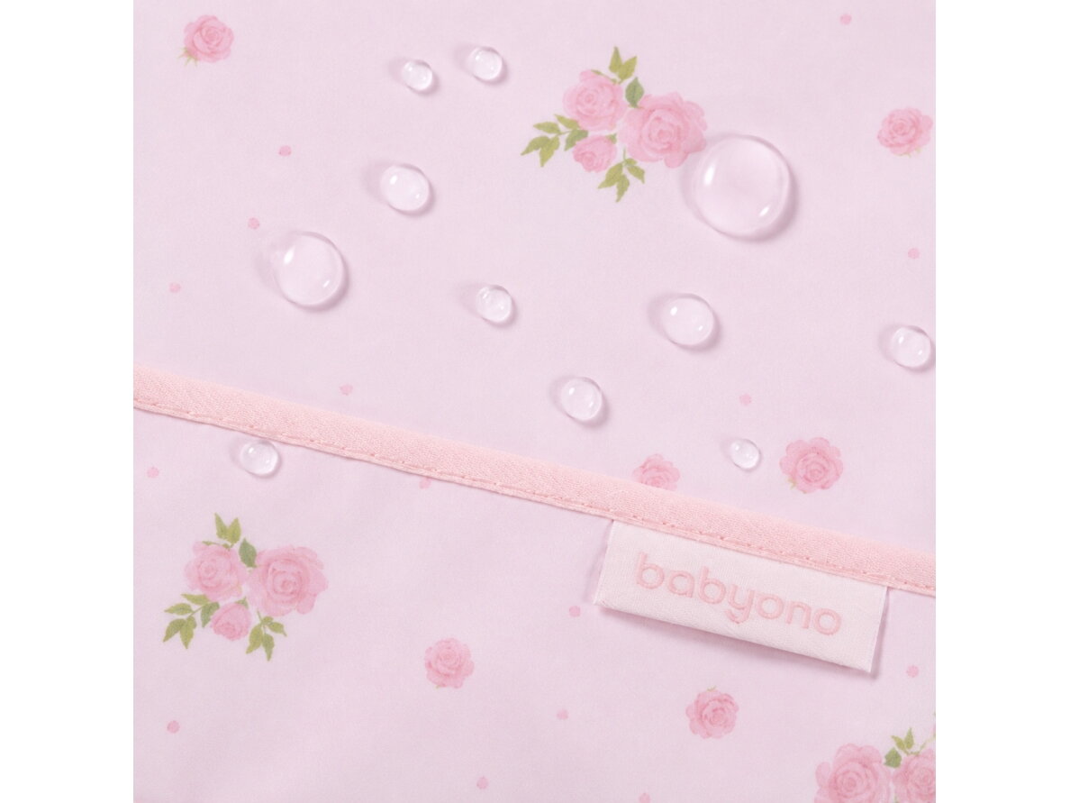 Babyono baby apron pink 1641/05 2