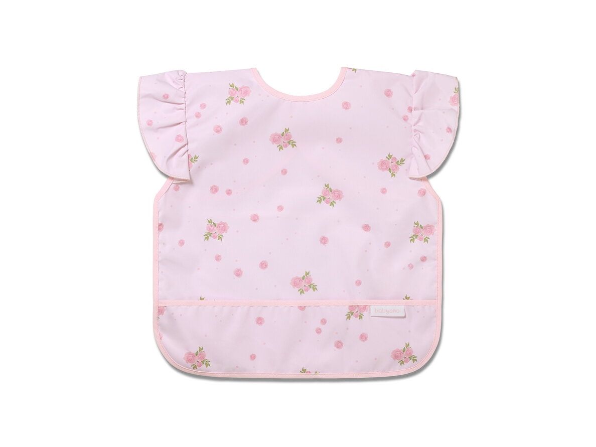 Babyono baby apron pink 1641/05