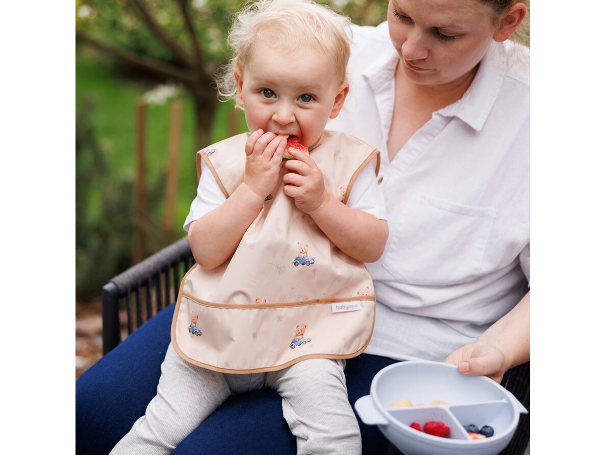 Babyono baby apron beige 1641/04 4