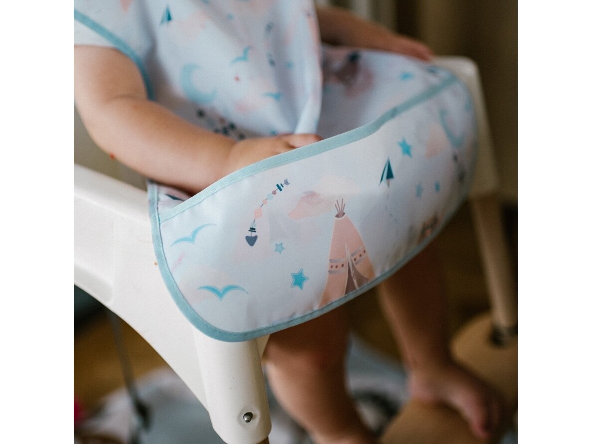 Babyono apron raccoon blue 1642/01 3