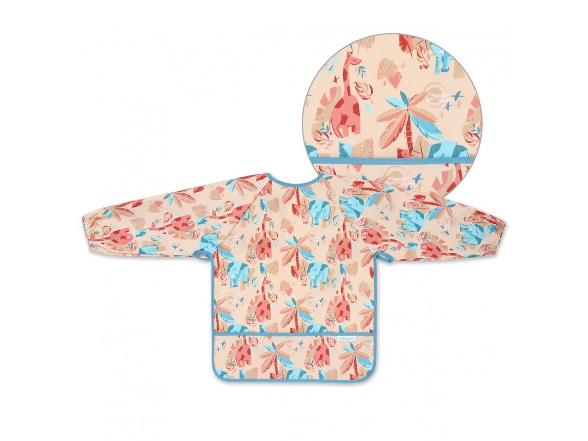 BabyOno sleeved bib, jungle, 1476/01 1 BabyOno sleeved bib, jungle, 1476/01 1