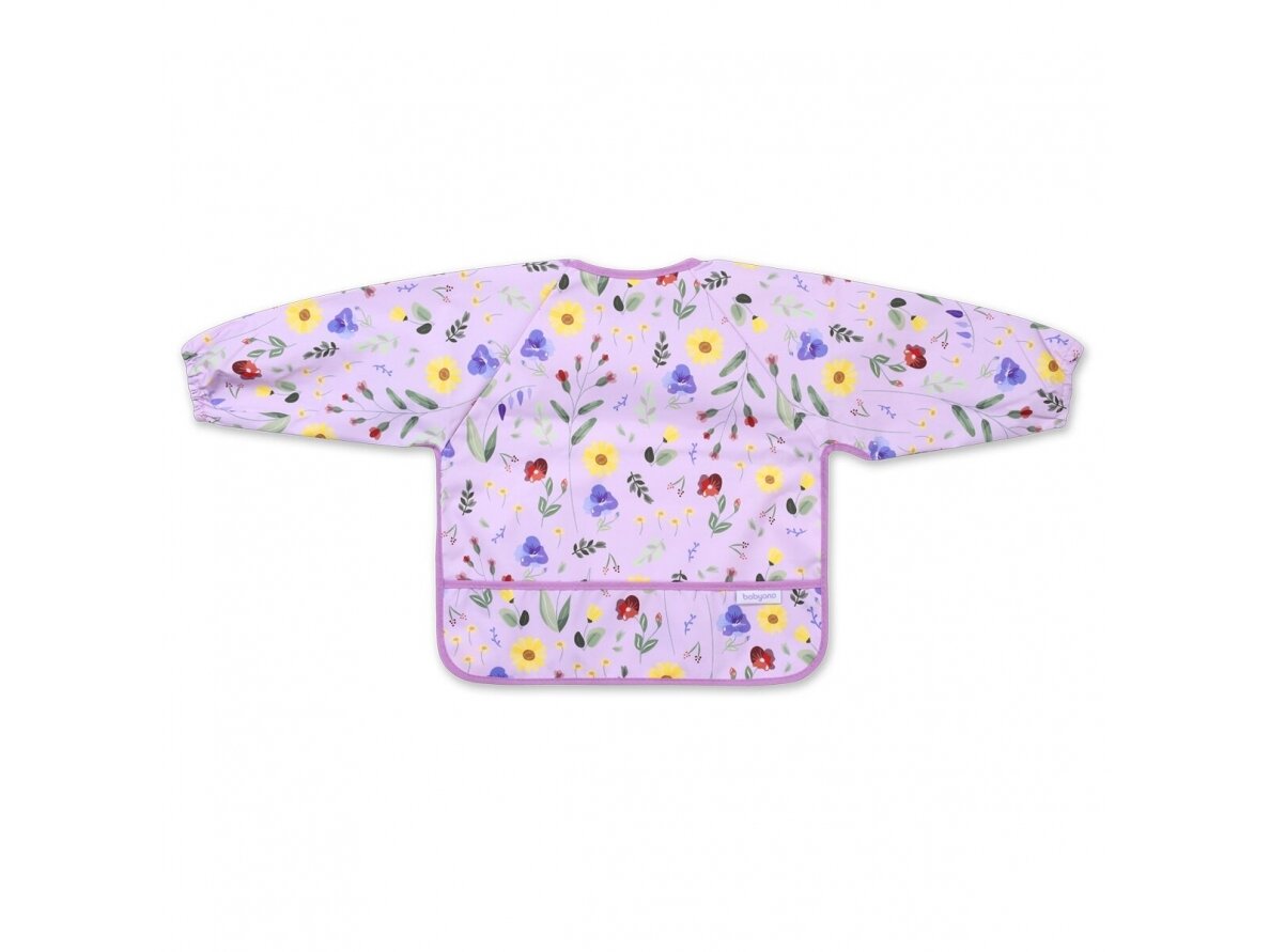 BabyOno sleeved bib, garden, 1476/01 BabyOno sleeved bib, garden, 1476/01