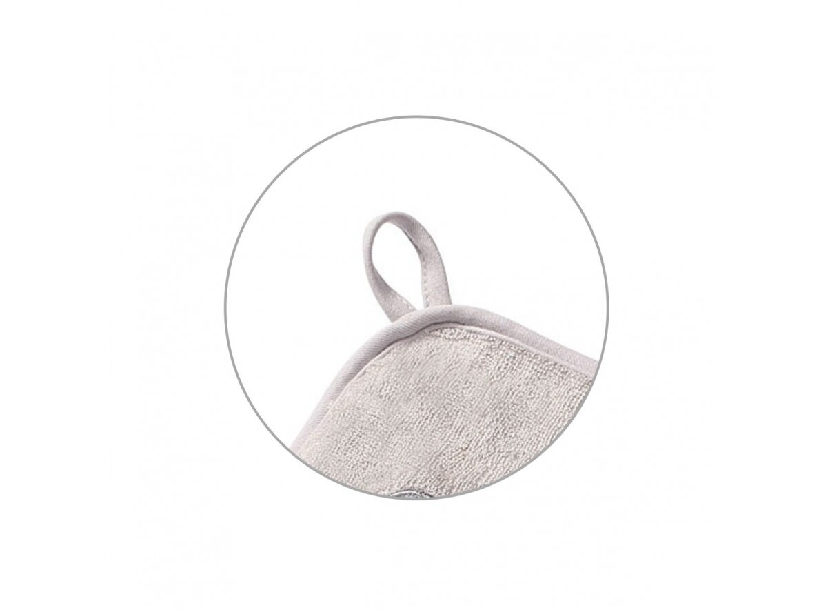 Babyono bamboo hooded towel grey NATURAL BAMBOO 100X100 346/06 1 Babyono bamboo hooded towel grey NATURAL BAMBOO 100X100 346/06 1