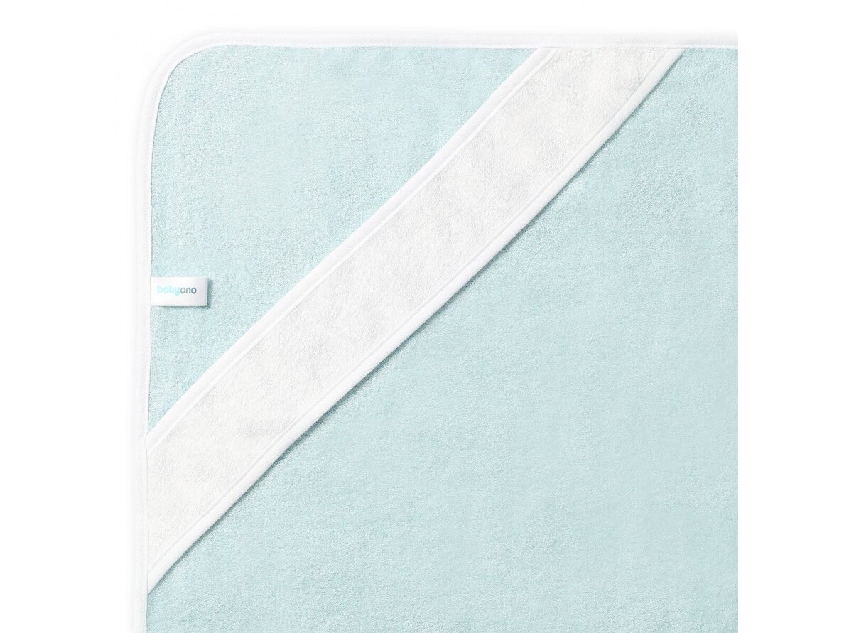 Bamboo hooded towel 85 x 85, blue, whale 2