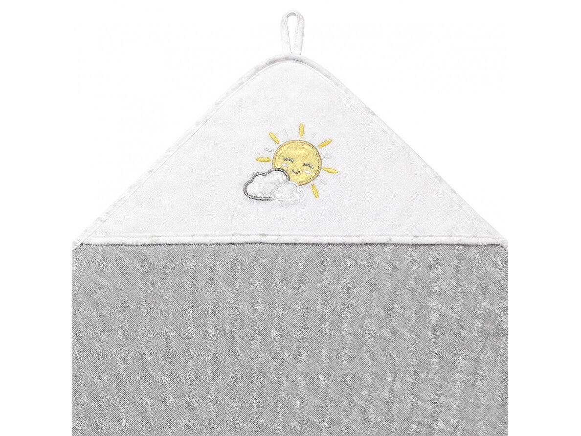 TERRY Hooded Towel 100×100 cm grey 1 TERRY Hooded Towel 100×100 cm grey 1