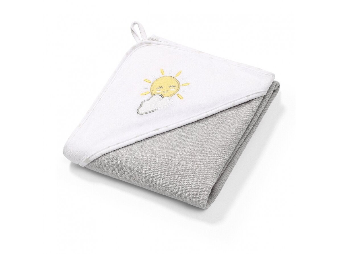 TERRY Hooded Towel 100×100 cm grey TERRY Hooded Towel 100×100 cm grey