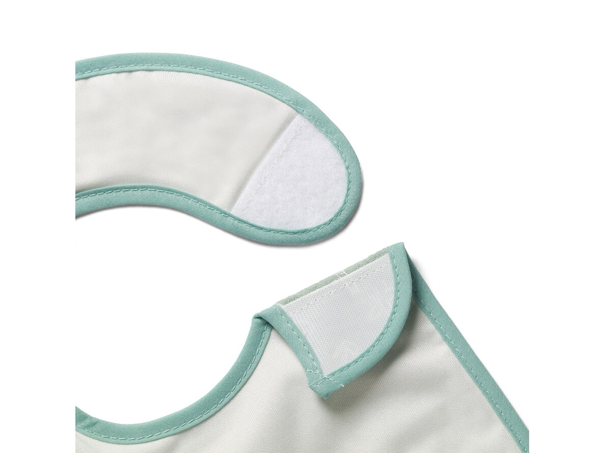 Babyono muslin bib green 1725/02 1