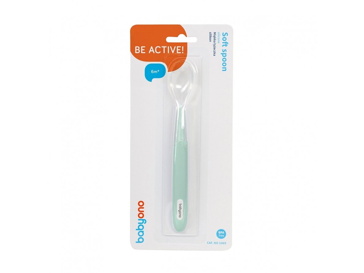 Babyono soft spoon silicone 1069 4