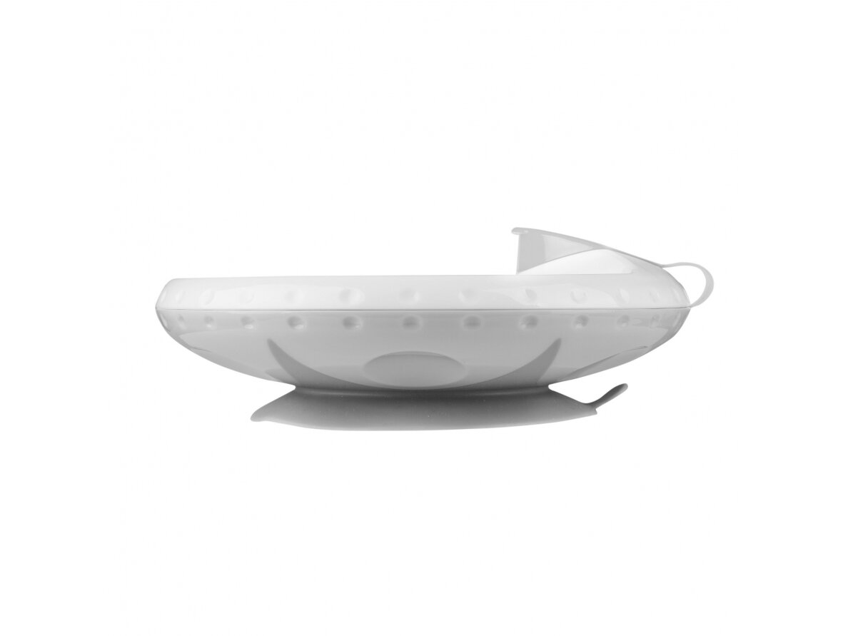 Babyono food temperature maintaining suction bowl grey 1070/03 1 Babyono food temperature maintaining suction bowl grey 1070/03 1