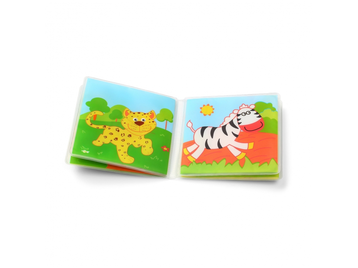 WILD ANIMALS squeaky bath book! 4 WILD ANIMALS squeaky bath book! 4