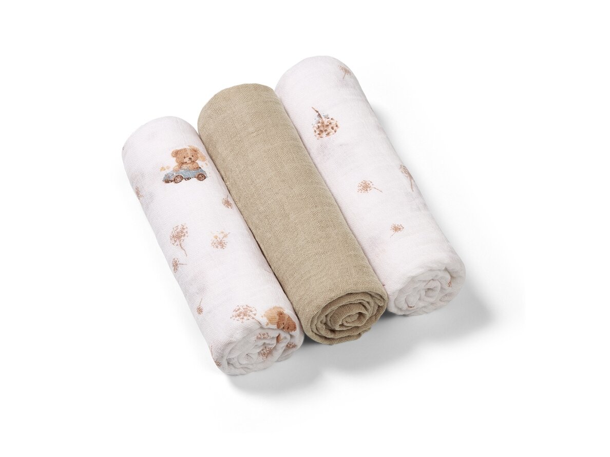 BabyOno muslin diapers cream 348/15