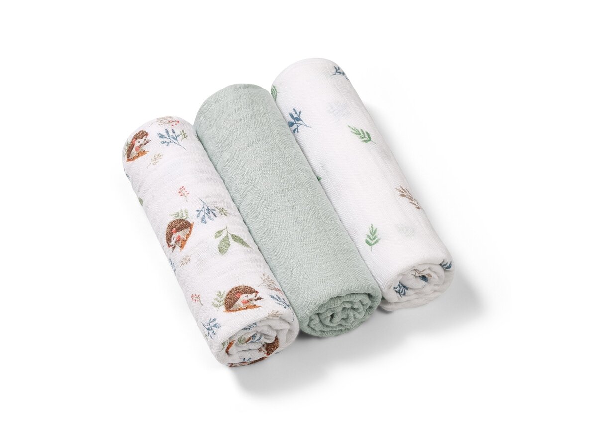 BabyOno muslin diapers mint 348/16