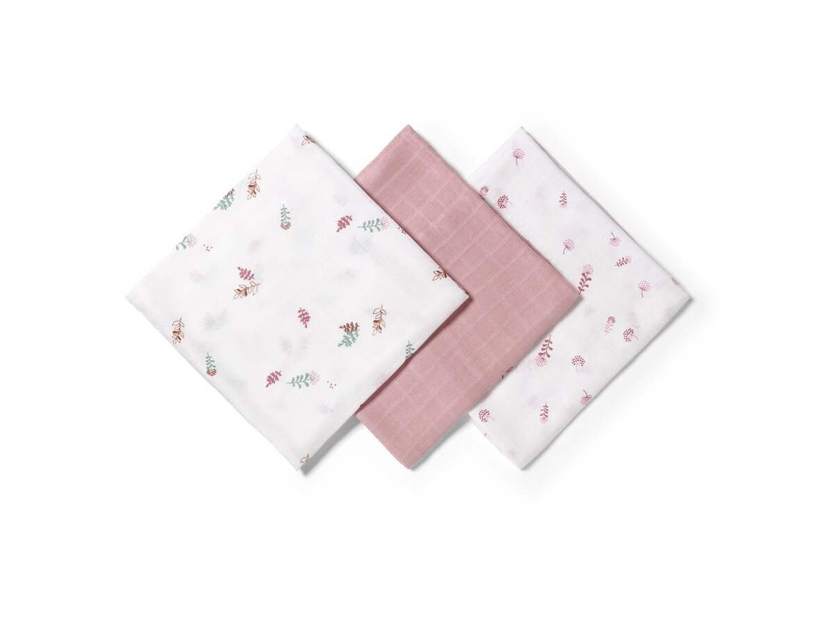 BabyOno muslin diapers pink 348/17 3