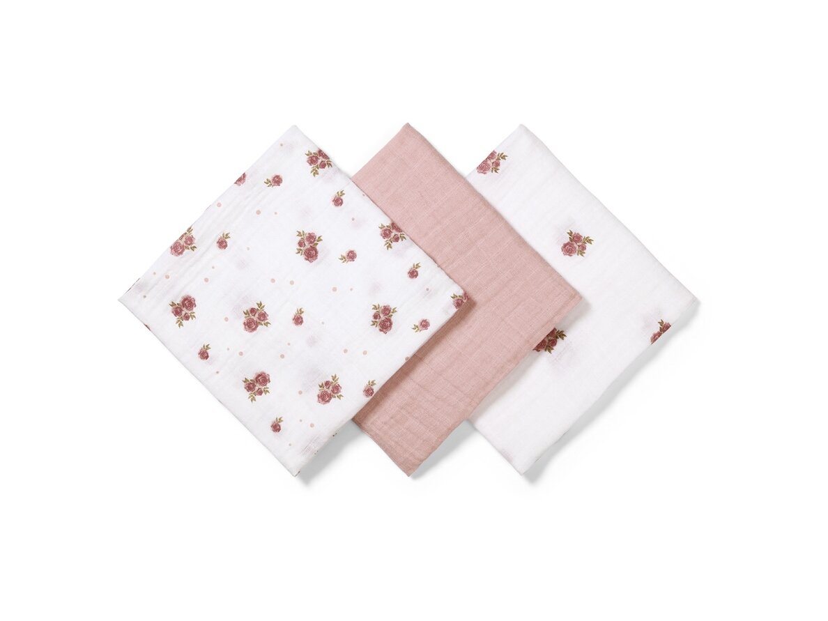 BabyOno muslin diapers pink 348/13 1