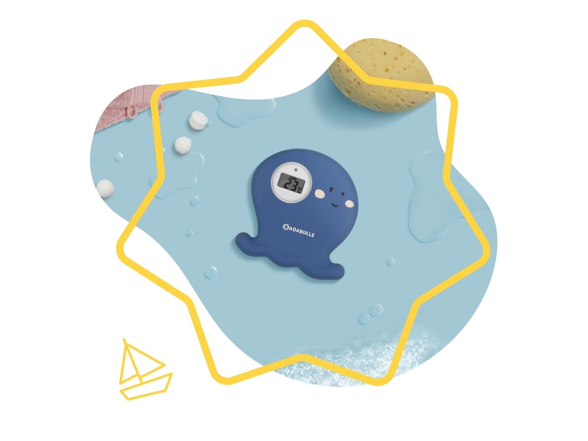 Badabulle Digital Bath Thermometer - Octopus B037003 4