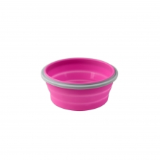 BabyOno  magiškas silikoninis dubuo maisteliui, 400ml, 1323 (rožinis)