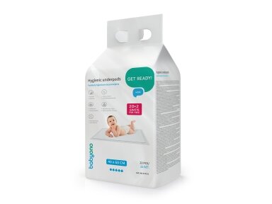 Babyono underpads 22 pcs 40x60cm 513/22 Babyono underpads 22 pcs 40x60cm 513/22
