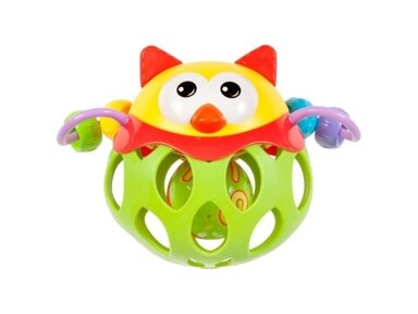 BamBam soft rattle owl wb 384448