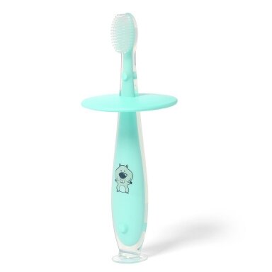 BabyOno dantų šepetukas su siurbtuku, saugus, nuo 12 mėn, 552/01 BabyOno dantų šepetukas su siurbtuku, saugus, nuo 12 mėn, 552/01