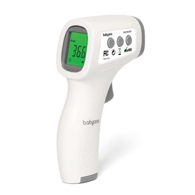 BabyOno elektroninis termometras bekontaktis, 613 BabyOno elektroninis termometras bekontaktis, 613