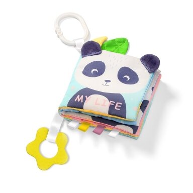 BabyOno lavinamoji knygelė My Life, panda, 541 BabyOno lavinamoji knygelė My Life, panda, 541