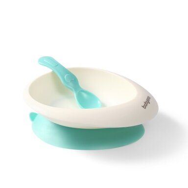 BabyOno lėkštė limpančiu dugnu + šaukštelis Nuo 6+ mėn., mietinė, 1077/03 BabyOno lėkštė limpančiu dugnu + šaukštelis Nuo 6+ mėn., mietinė, 1077/03