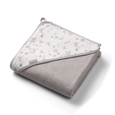 BabyOno rankšluostis su gobtuvu frotinis 100x100 pilkas 1552/03 BabyOno rankšluostis su gobtuvu frotinis 100x100 pilkas 1552/03