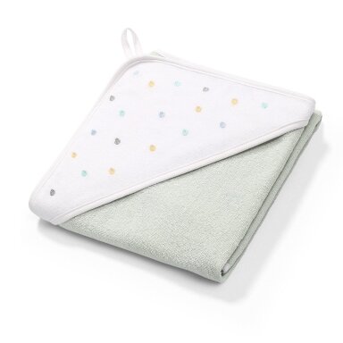 BabyOno rankšluostis su gobtuvu frotinis 76x76, šviesiai pilkas TERRY, 141/11 BabyOno rankšluostis su gobtuvu frotinis 76x76, šviesiai pilkas TERRY, 141/11