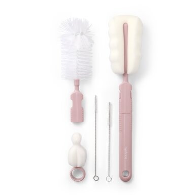 BabyOno šepetys buteliukų ir čiulptukų rožinė 735/05 BabyOno šepetys buteliukų ir čiulptukų rožinė 735/05