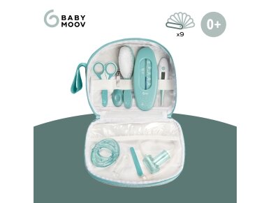 Babymoov Baby Grooming Set Aqua - 9 accessories A032002 1 Babymoov Baby Grooming Set Aqua - 9 accessories A032002 1
