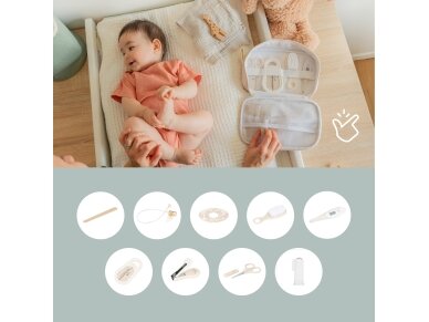 Babymoov Baby Grooming Set Sand - 9 accessories A032008 2 Babymoov Baby Grooming Set Sand - 9 accessories A032008 2