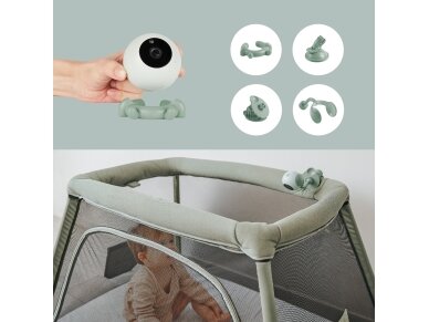 Babymoov YOO Go + HD Video Baby Monitor + 4 attachment accessories A014433 2 Babymoov YOO Go + HD Video Baby Monitor + 4 attachment accessories A014433 2