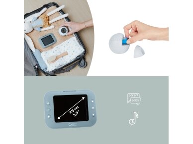 Babymoov YOO Roll Video Baby Monitor A014431 2