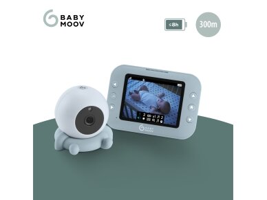 Babymoov YOO Roll Video Baby Monitor A014431 1 Babymoov YOO Roll Video Baby Monitor A014431 1