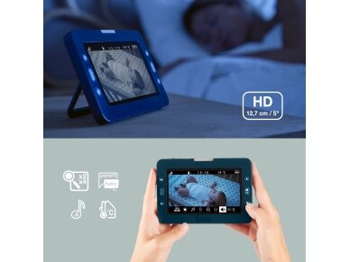 Babymoov YOO Master + HD Motorised Video Baby Monitor A014435 4 Babymoov YOO Master + HD Motorised Video Baby Monitor A014435 4