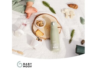 Babymoov Moov & Feed travel bottle warmer - Sage Green A002104 7 Babymoov Moov & Feed travel bottle warmer - Sage Green A002104 7