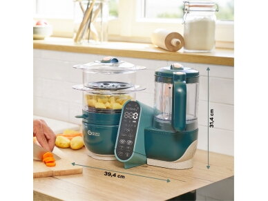 Babymoov Nutribaby + 6-in-1 multi-purpose baby food processor - Opal Green A001136 7 Babymoov Nutribaby + 6-in-1 multi-purpose baby food processor - Opal Green A001136 7