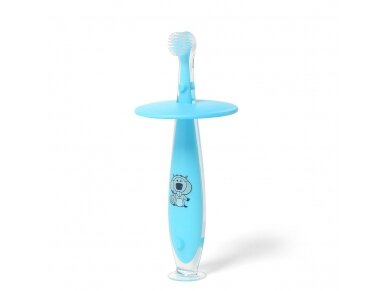 Babyono suction baby toothbrush blue 551/03 Babyono suction baby toothbrush blue 551/03