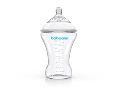 Babyono anti-colic teat fast L 1pc NATURAL NURSING 6m 1454/02 5