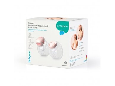BabyOno double hands free electronic breast pump, TWINNY, 1002 1