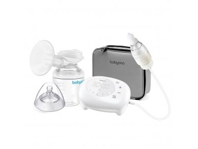 COMPACT PLUS electrical breast pump with nasal aspirator NATURAL NURSING COMPACT PLUS electrical breast pump with nasal aspirator NATURAL NURSING