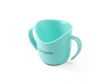 Babyono Ergonomic training cup mint FLOW 1463/06